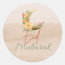 Wasserfarben Eid Mubarak Eid Sticker