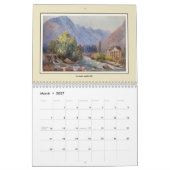 Wasserfarben einer viktorianischen Dame Kalender (Mär 2027)