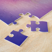 Wasserfarben Einhorn in weichen Pastellen Puzzle (Seite)