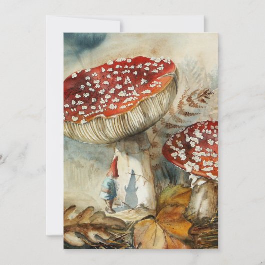 Wasserfarben Einladung (Vorderseite)