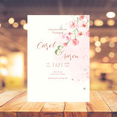 Wasserfarben elegante, einzigartige botanische Hoc Flyer