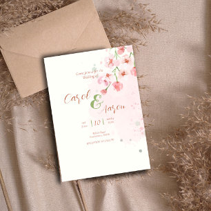 Wasserfarben elegante, einzigartige botanische Hoc Flyer