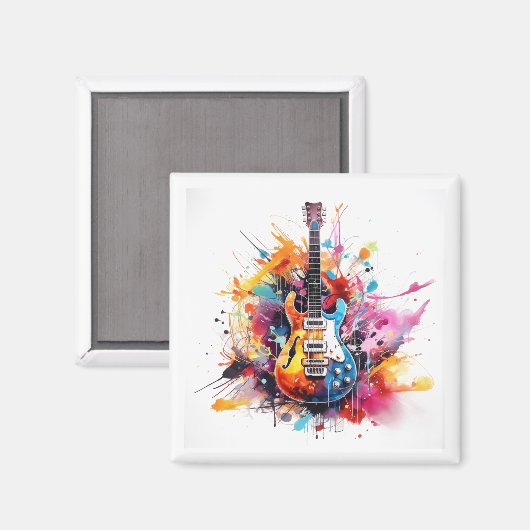 Wasserfarben-Elektrogittermagnet Magnet (Vorderseite/Rückseite)