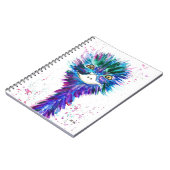 Wasserfarben-Emu Notizblock (Linke Seite)