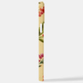 Wasserfarben Fall Natur Cranberry Muster iPhone Hülle (Rechte Seite)