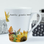 Wasserfarben Fall Sonnenblumen Pumpkin Pie Persona Milchtasse