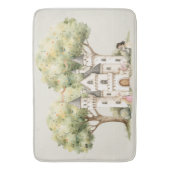 Wasserfarben-Fee-Prinzessin Whimsical Badematte (Vorderseite Vertikal)