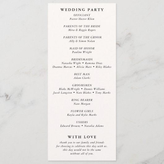 Wasserfarben Flora Rustikaler Fall Warme Herbsthoc Programm (Rückseite)