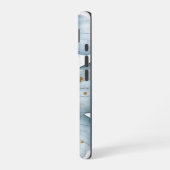 Wasserfarben-Flüge" Elegantes Schmetterling Art Ph iPhone 16 Hülle (Linke Seite)