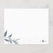 Wasserfarben-Foliensatz Monogramm Einfach (Vorderseite)