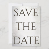 Wasserfarben Frühlingsblüte Hochzeit Speichern Sie Save The Date (Rückseite)