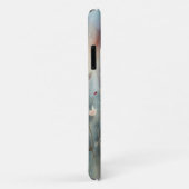 Wasserfarben-Frühlingsschmetterlinge Blumengehäuse Case-Mate iPhone Hülle (Hinten/Rechts)