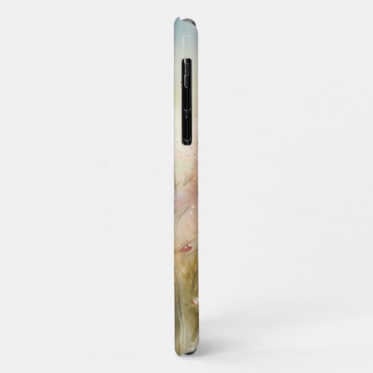 Wasserfarben-Frühlingsschmetterlinge Blumengehäuse Case-Mate iPhone Hülle (Hinten/Links)