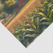 Wasserfarben für rustikale Ställe und Maisfelder Seidenpapier (Ausschnitt)