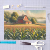 Wasserfarben für rustikale Ställe und Maisfelder Seidenpapier (Handwerk)