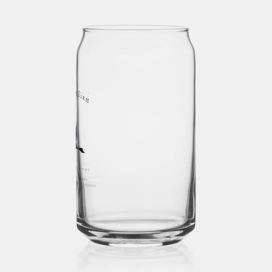 Wasserfarben-Gänse-Logo | Frisch Dosenglas (Links)