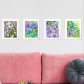 Wasserfarben-Gartenkollektion - Serene Set (Wohnzimmer)