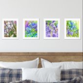 Wasserfarben-Gartenkollektion - Serene Set (Schlafzimmer)