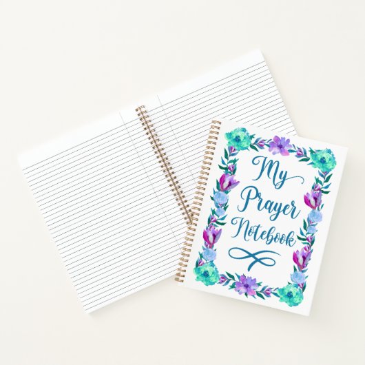 Wasserfarben-Gebetsbuch Notizblock (Innenseite)
