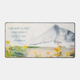 Wasserfarben-Gebirge Inspirationsquelle Schreibtischunterlage