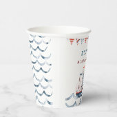 Wasserfarben-Geburtstagsparty Pappbecher (Rechts)