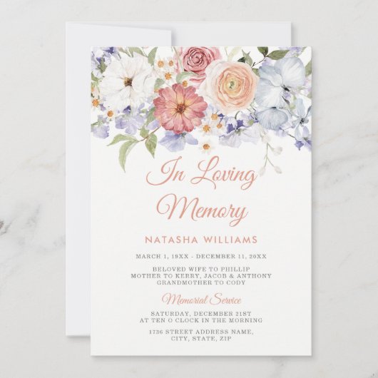 Wasserfarben-Gedenkveranstaltung Einladung (Vorderseite)