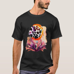 Wasserfarben gemalte Fische Tiefseelebewesen und R T-Shirt