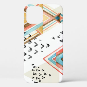 Wasserfarben Geometrisch Nahtlos: Tribal Style. Case-Mate iPhone Hülle