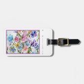 Wasserfarben Gepäckanhänger (Vorderseite horizontal)