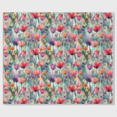 Wasserfarben Geschenkpapier (Flach)