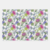 Wasserfarben Geschenkpapier Set (Vorderseite 2)