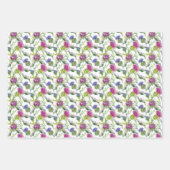 Wasserfarben Geschenkpapier Set (Vorderseite)