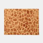 Wasserfarben-Giraffen-Druck Fußmatte (Vorderseite)