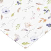 Wasserfarben glücklich Ostern Kurzer Tischläufer (Ecke)