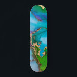 Wasserfarben-Goldpfade Abstrakt Skateboard<br><div class="desc">Dieses Design kann personalisiert sein, indem Sie die Option anpassen, um Text hinzuzufügen oder andere Änderungen. Wenn dieses Produkt die Möglichkeit hat, das Design auf einen anderen Gegenstand zu übertragen, stellen Sie bitte sicher, dass das Design auf die Anforderungen angepasst wird, falls erforderlich. Kontaktieren Sie mich unter colorflowcreations@gmail.com , wenn...</div>