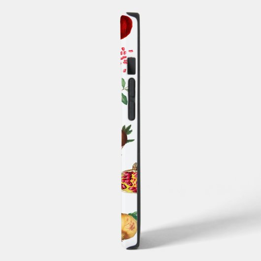Wasserfarben Granatapfel Mittelmeerfruchtmuster Case-Mate iPhone Hülle (Rückseite / Links)