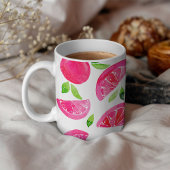Wasserfarben-Grapefruit Kaffeetasse