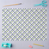 Wasserfarben großes Blaubeermuster-Seidenpapier Seidenpapier (Basteln)