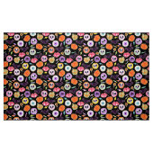 Wasserfarben Halloween Cookies Spooky Muster Stoff (Fat Quarter (45,7 x 55,9 cm))