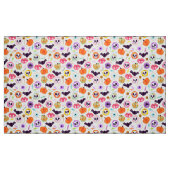 Wasserfarben Halloween Cookies Spooky Muster Stoff (Fat Quarter (45,7 x 55,9 cm))