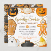 Wasserfarben-Halloween-Party Einladung (Vorne/Hinten)