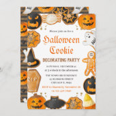 Wasserfarben-Halloween-Party Einladung (Vorne/Hinten)