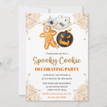 Wasserfarben-Halloween-Party