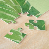 Wasserfarben Hand bemalt Flamingo Kunst Puzzle (Seite)