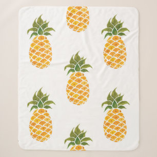 Wasserfarben, handgemalt mit exotischen Früchten Sherpadecke