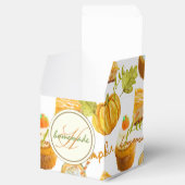 Wasserfarben, hausgemachte Kürbiskuchen, Leckereie Geschenkschachtel (Geöffnet)