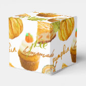 Wasserfarben, hausgemachte Kürbiskuchen, Leckereie Geschenkschachtel (Rückseite)