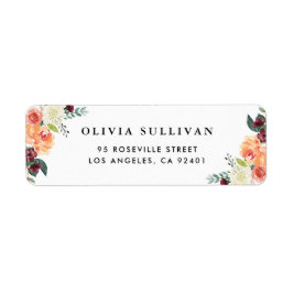 Wasserfarben Herbst Blüten Blumenstrauß