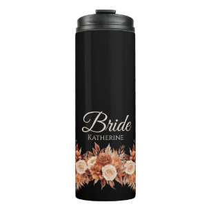 Wasserfarben Herbst Elegance-Bride- Thermosbecher