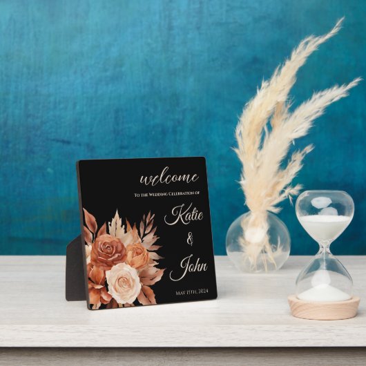 Wasserfarben Herbst Elegance - Fotoplatte (InSitu)